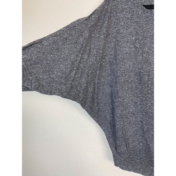 Eileen‎ Fisher Wool Silk Blend Women Charcoal Gray Dolman Sleeve Sweater Size XS - Picture 7 of 15